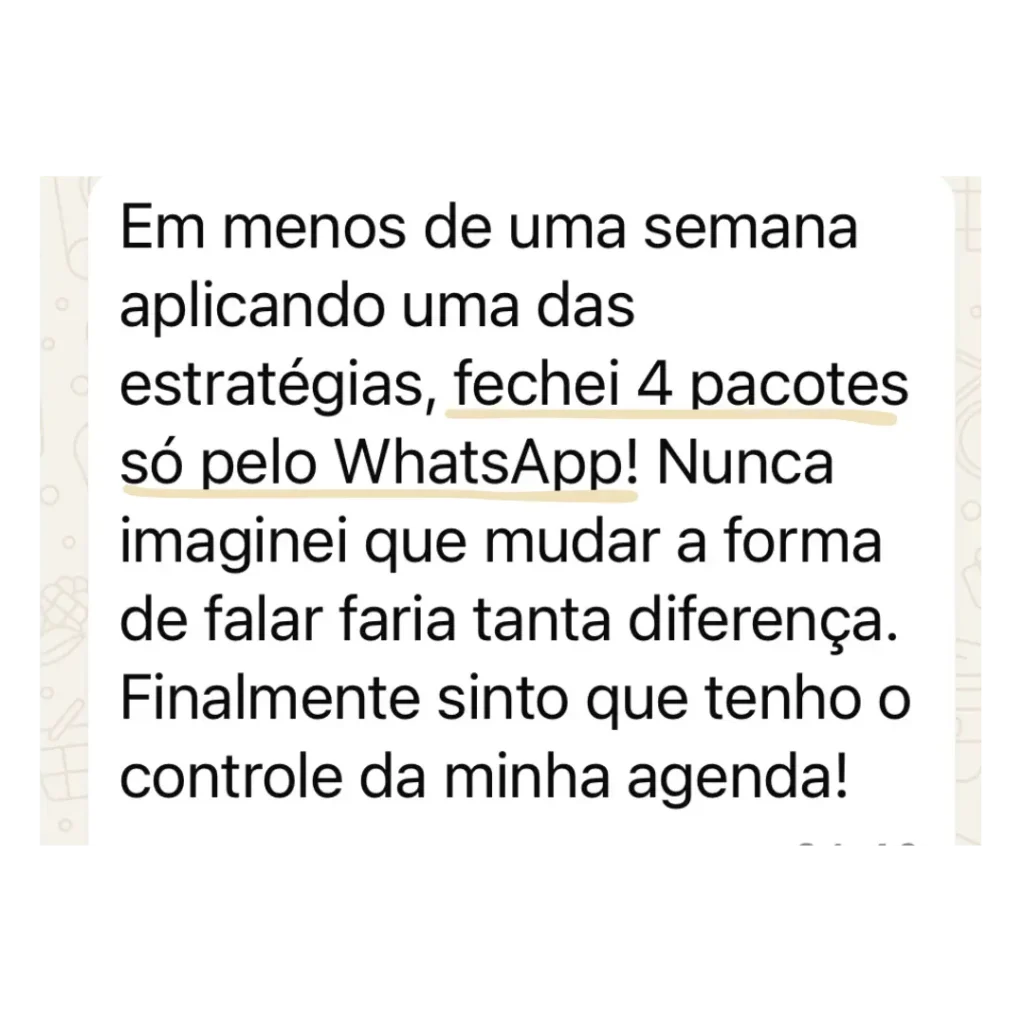 Em menos de uma Semana - 4 pacotes fechados